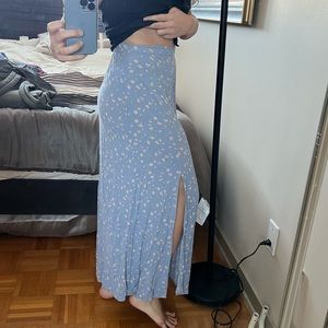 American Eagle long maxi summer skirt high rise